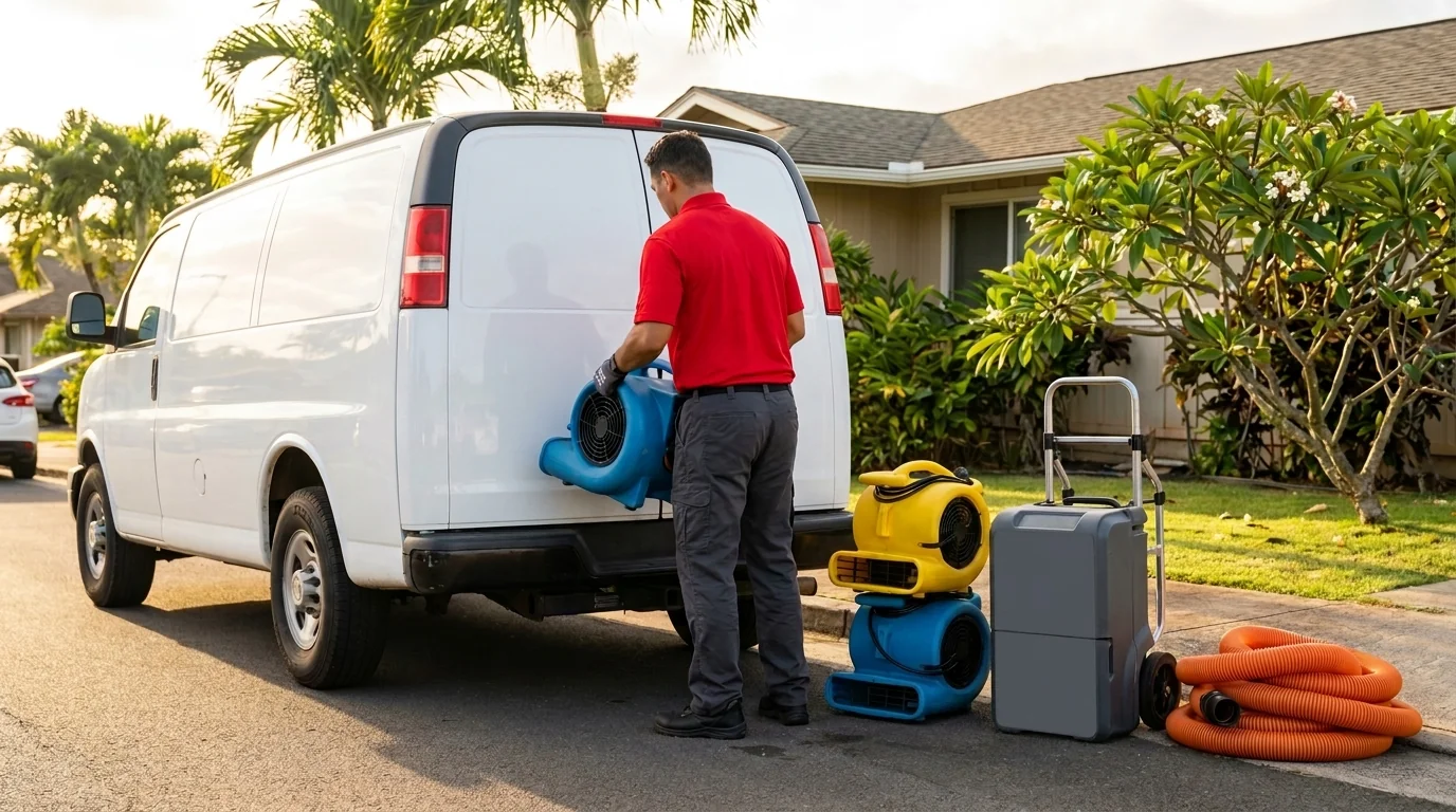 Flood & Drying Equipment Rental in Honolulu