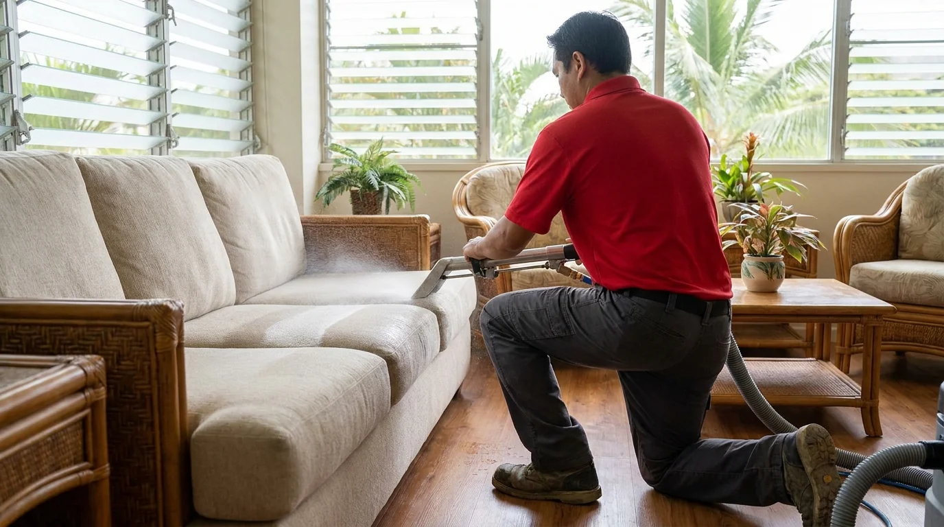 Upholstery Cleaning in Honolulu